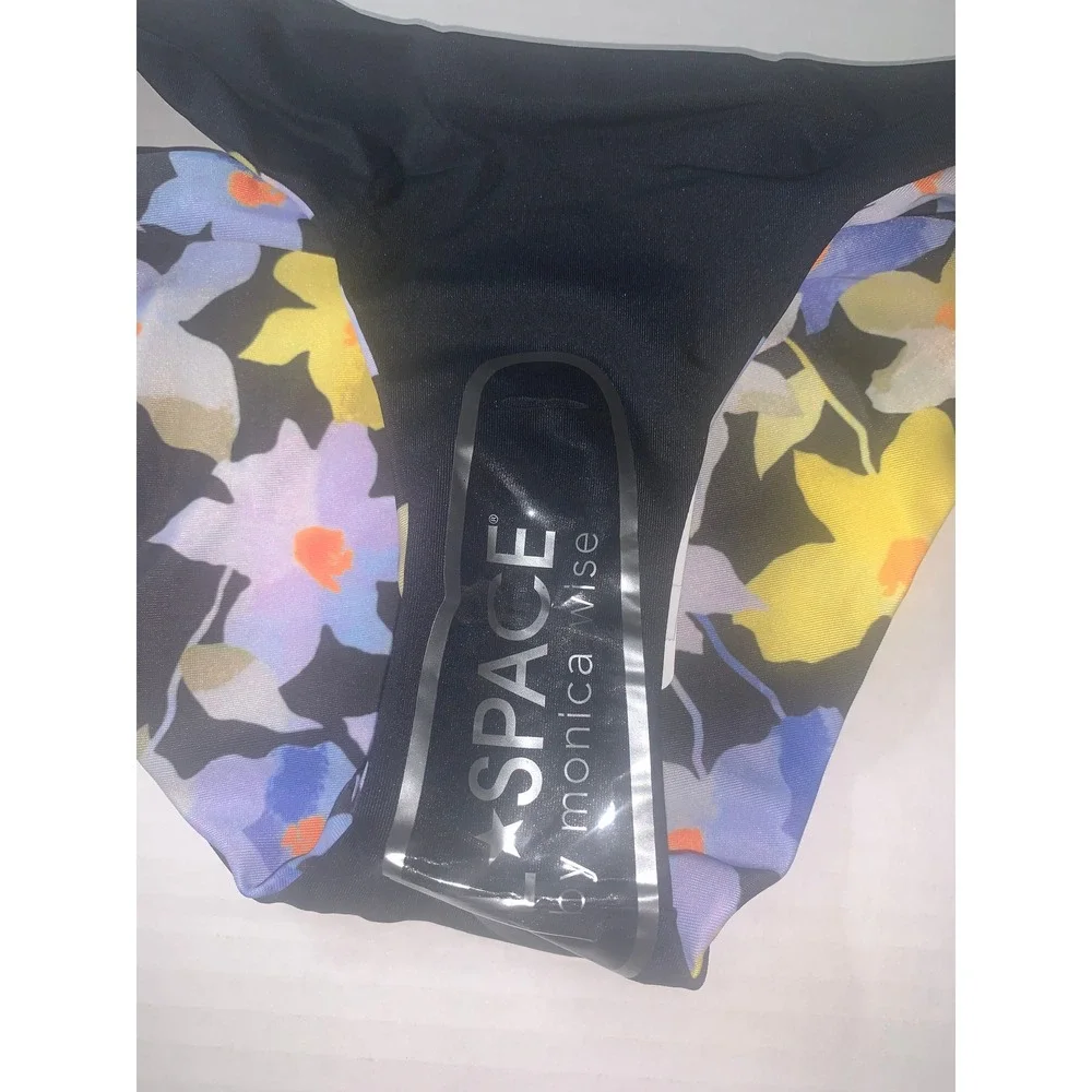 L*Space Sandy Bottoms Floral Bikini Bottoms Size S Swimwear